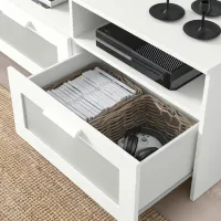 Тумба под телевизор Ikea Brimnes 53 x 120 x 41см / ДСП photo 3