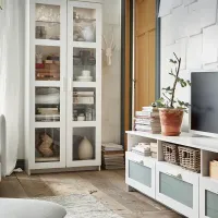 Тумба под телевизор Ikea Brimnes 53 x 180 x 41см / ДСП photo 4