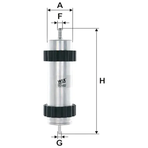 Топливный фильтр Wix Filters WX-WF8463 10 мм photo 2