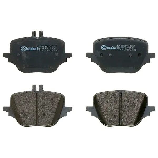 Тормозные колодки Brembo P 50 169 Задние / Дисковые  photo 3 Тормозные колодки Brembo P 50 169 Задние / Дисковые  photo 3