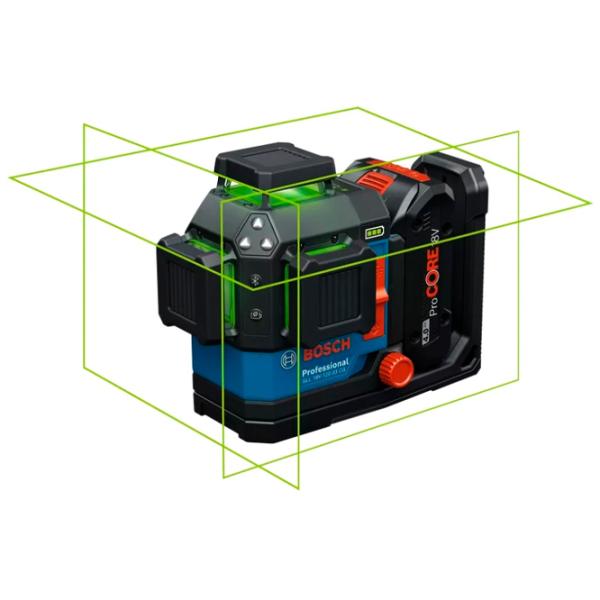 Nivelă lazer Bosch GLL 18V-120-33 CG Linear / Acumulator photo 1