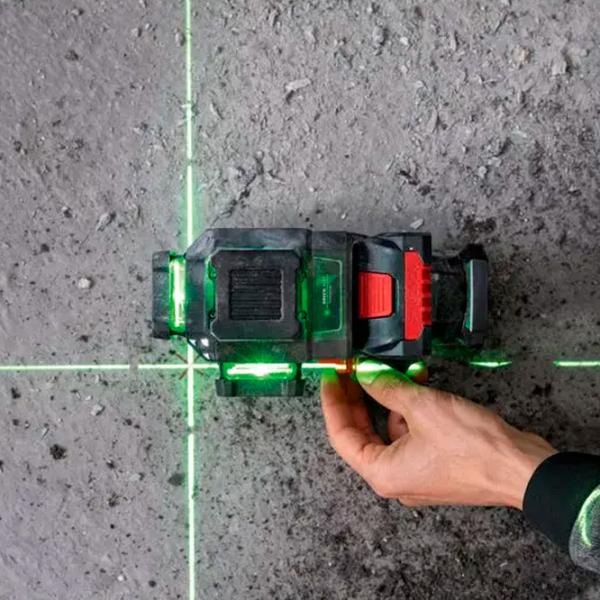 Nivelă lazer Bosch GLL 18V-120-33 CG Linear / Acumulator photo 3