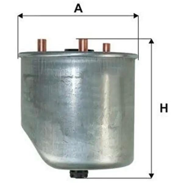 Filtru combustibil Wix Filters WX-WF8462 96 mm photo 2 Filtru combustibil Wix Filters WX-WF8462 96 mm photo 2