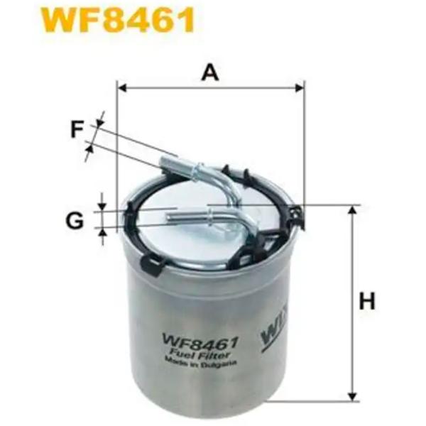 Топливный фильтр Wix Filters WX-WF8461 88 мм photo 2