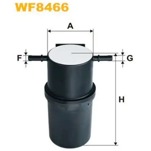 Filtru combustibil Wix Filters WX-WF8466 10 mm photo 2