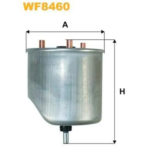 Filtru combustibil Wix Filters WX-WF8460 96 mm photo 2 Filtru combustibil Wix Filters WX-WF8460 96 mm photo 2