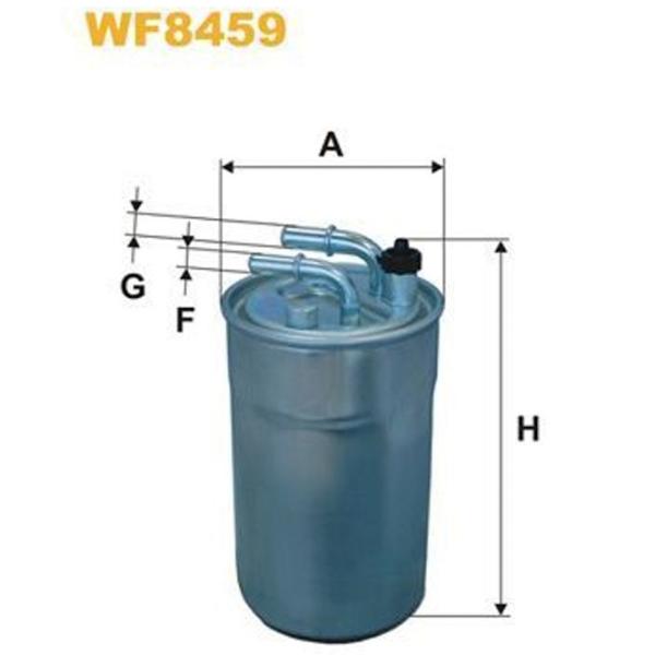 Топливный фильтр Wix Filters WX-WF8459 10 мм photo 2