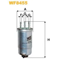 Filtru combustibil Wix Filters WX-WF8455 89 mm photo 2