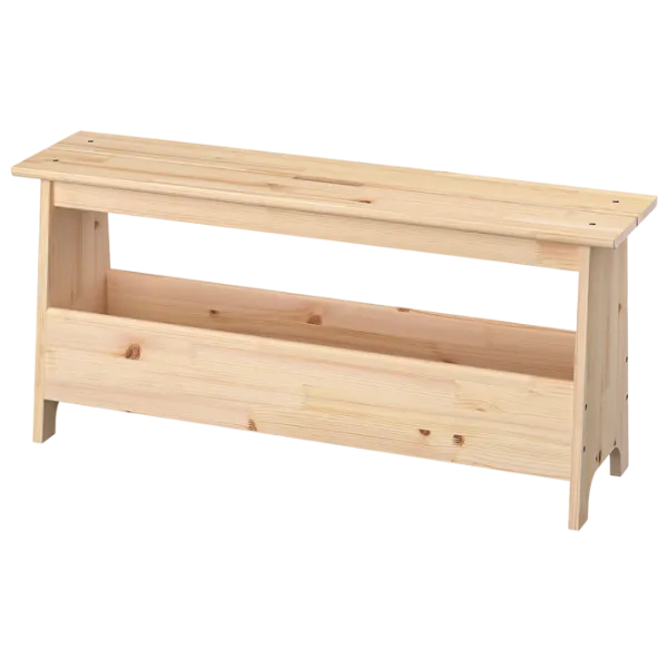 Taburetă Ikea Perjohan Natural photo 1