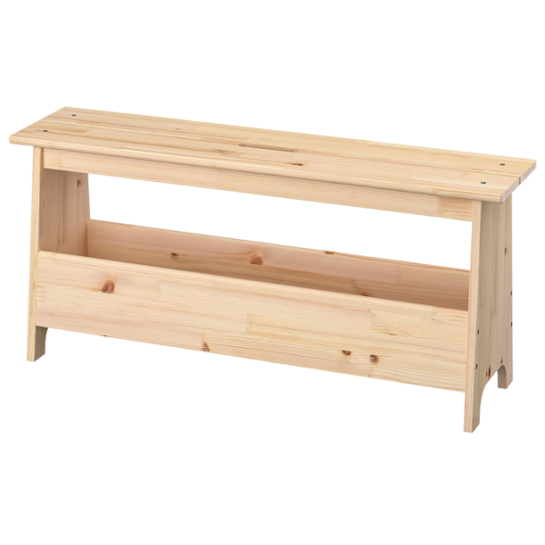 Taburetă Ikea Perjohan Natural photo 1