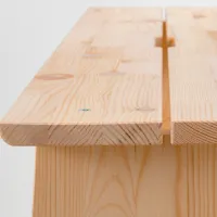 Taburetă Ikea Perjohan Natural photo 2