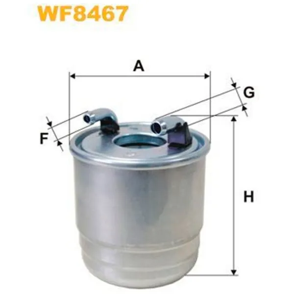 Топливный фильтр Wix Filters WX-WF8467 92 мм photo 2