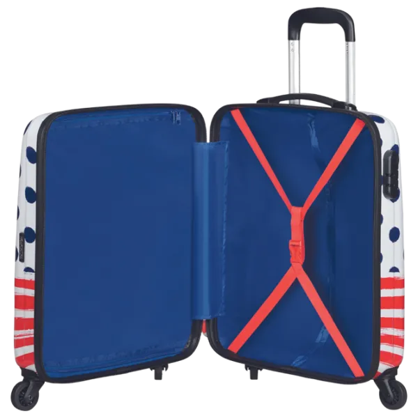 Чемодан American Tourister Disney Legends 36л/ Red Minnie Blue Dots photo 6