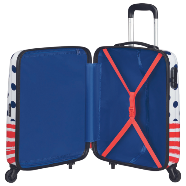 Чемодан American Tourister Disney Legends 36л/ Red Minnie Blue Dots photo 6