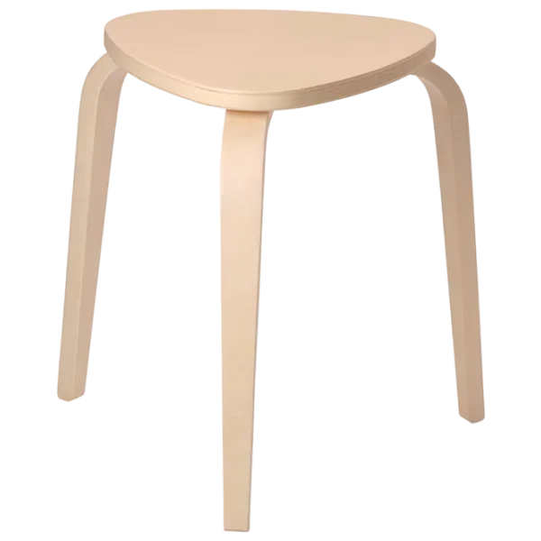 Taburetă Ikea Kyrre Lemn natural photo 2