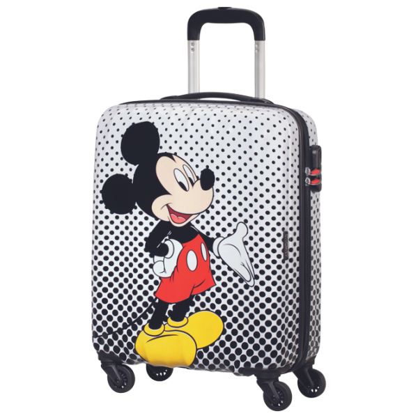 Чемодан American Tourister Disney Legends 36л/ Mickey Mouse Polka Dot Белый photo 2