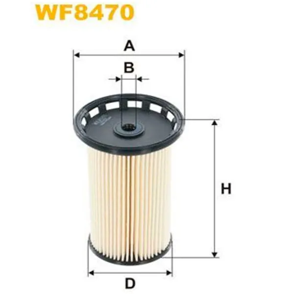 Топливный фильтр Wix Filters WX-WF8470 93 мм photo 3