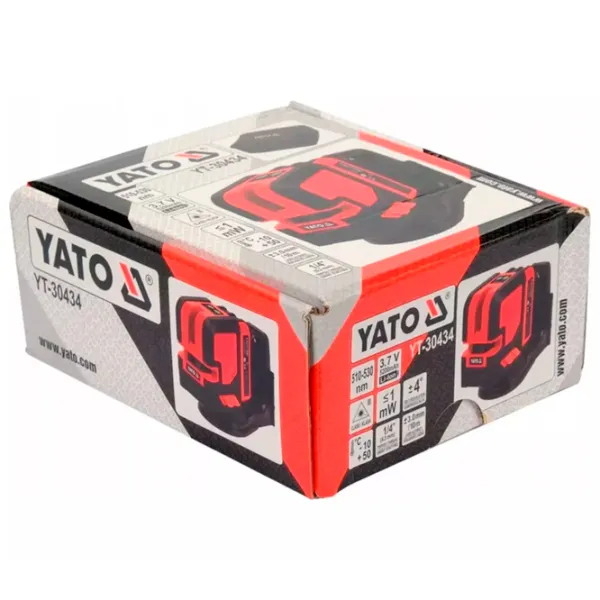 Лазерный нивелир Yato YT30434 Линейный / Аккумулятор photo 6