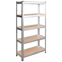 Etajeră FunFit Metal Storage Gray / Metal