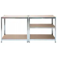 Etajeră FunFit Metal Storage Gray / Metal photo 2