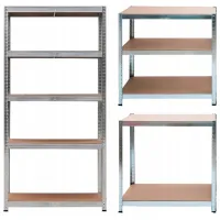 Etajeră FunFit Metal Storage Gray / Metal photo 3