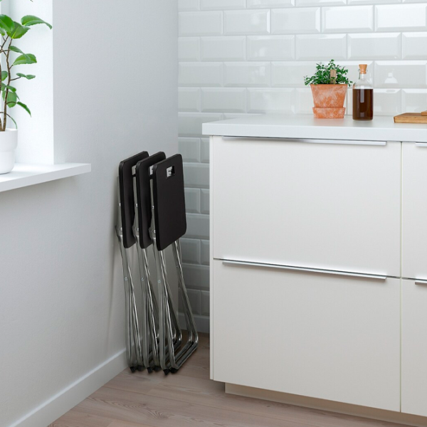 Табурет Ikea Gunde Черный photo 4