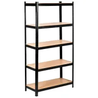 Etajeră FunFit Metal Storage Black / Metal