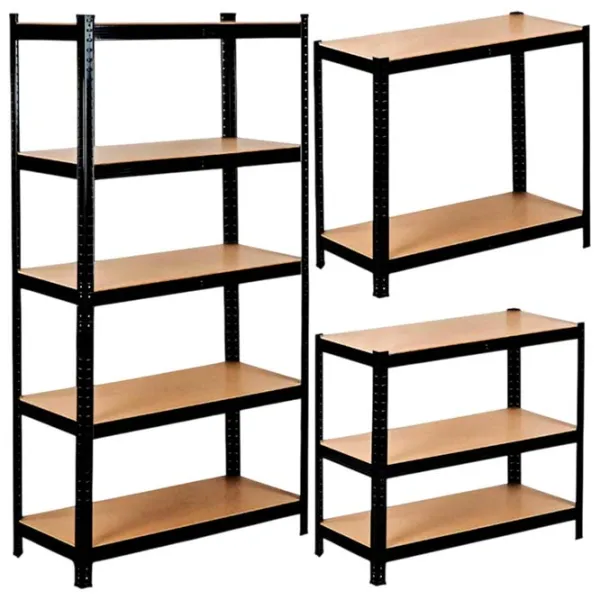 Стеллаж FunFit Metal Storage Черный / Металл photo 3