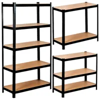 Etajeră FunFit Metal Storage Black / Metal photo 3