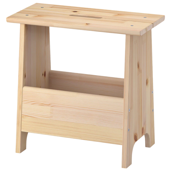Taburetă Ikea Perjohan Natural photo 1
