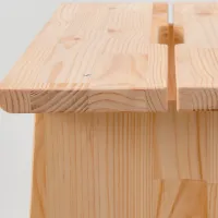 Taburetă Ikea Perjohan Natural photo 5