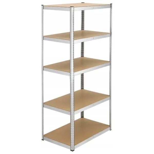 Стеллаж FunFit Metal Storage Черный / МДФ photo 2