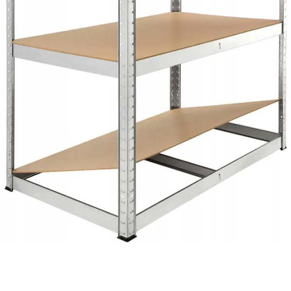 Стеллаж FunFit Metal Storage Черный / МДФ photo 5