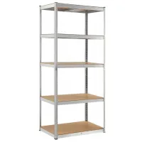 Стеллаж FunFit Metal Storage Черный / МДФ