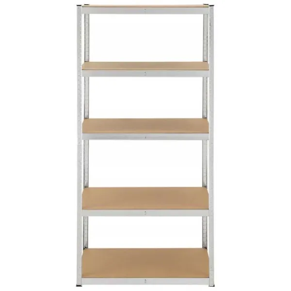 Стеллаж FunFit Metal Storage Черный / МДФ photo 2