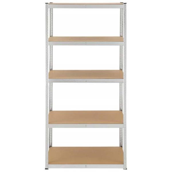 Стеллаж FunFit Metal Storage Черный / МДФ photo 2