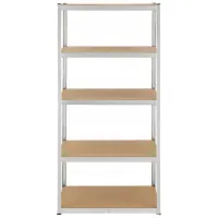 Etajeră FunFit Metal Storage Black / MDF photo 2