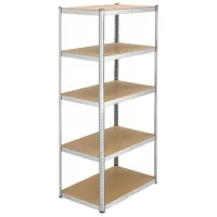 Etajeră FunFit Metal Storage Black / MDF photo 3