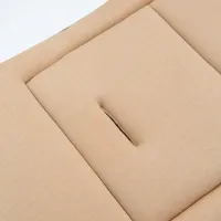 Salteluța pentru cărucior BabyJem 346 Bumbac, Spumă / Fără desen / Beige photo 5