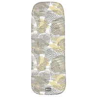 Salteluța pentru cărucior KikkaBoo 31108040082  Poliester, Poliester / Frunze / Beige