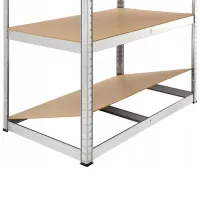 Стеллаж FunFit Metal Storage Серый / МДФ photo 4