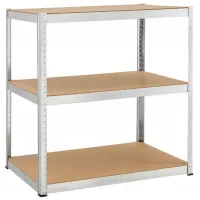 Стеллаж FunFit Metal Storage Серый / МДФ photo 5