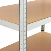 Стеллаж FunFit Metal Storage Серый / МДФ photo 6