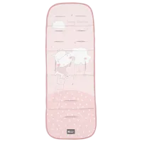 Матрасик для коляски KikkaBoo 31108040128  Хлопок, Полиэстер / Бегемот / Розовый