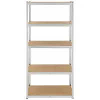 Etajeră FunFit Metal Storage Gray / MDF photo 2