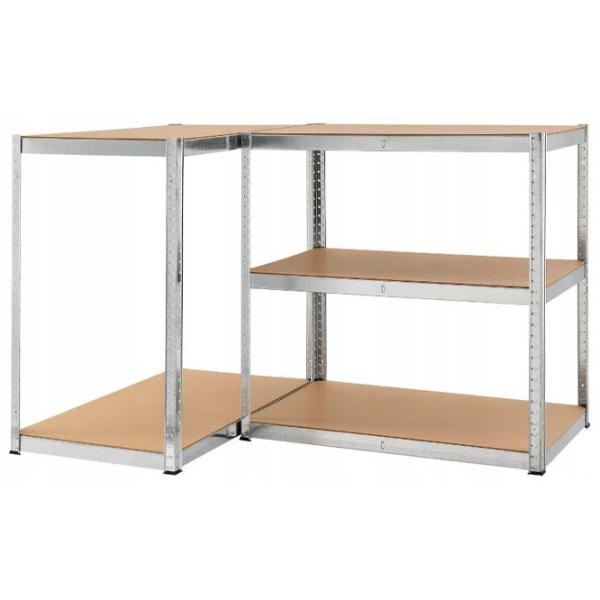 Стеллаж FunFit Metal Storage Серый / МДФ photo 5