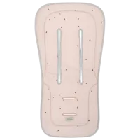 Salteluța pentru cărucior KikkaBoo 31108040146  Bumbac, Poliester / Fără desen / Pink