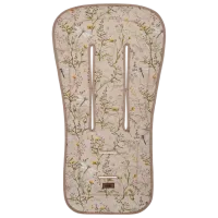 Salteluța pentru cărucior KikkaBoo 31108040150  Bumbac, Poliester / Fără desen / Beige