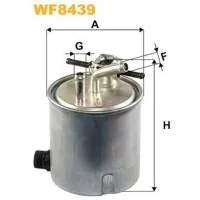 Топливный фильтр Wix Filters WX-WF8439 98 мм photo 2