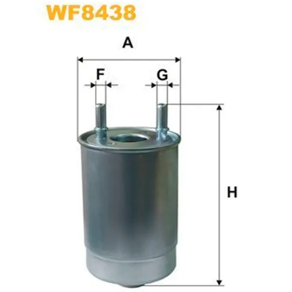 Filtru combustibil Wix Filters WX-WF8438 99 mm photo 2